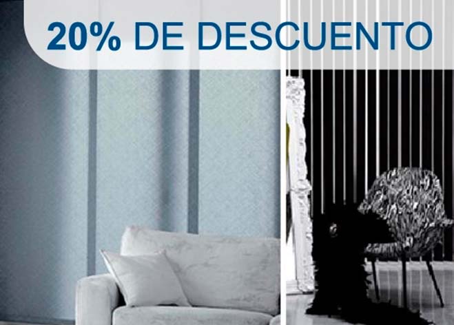 Promoción cortinas en tejido Polyscreen